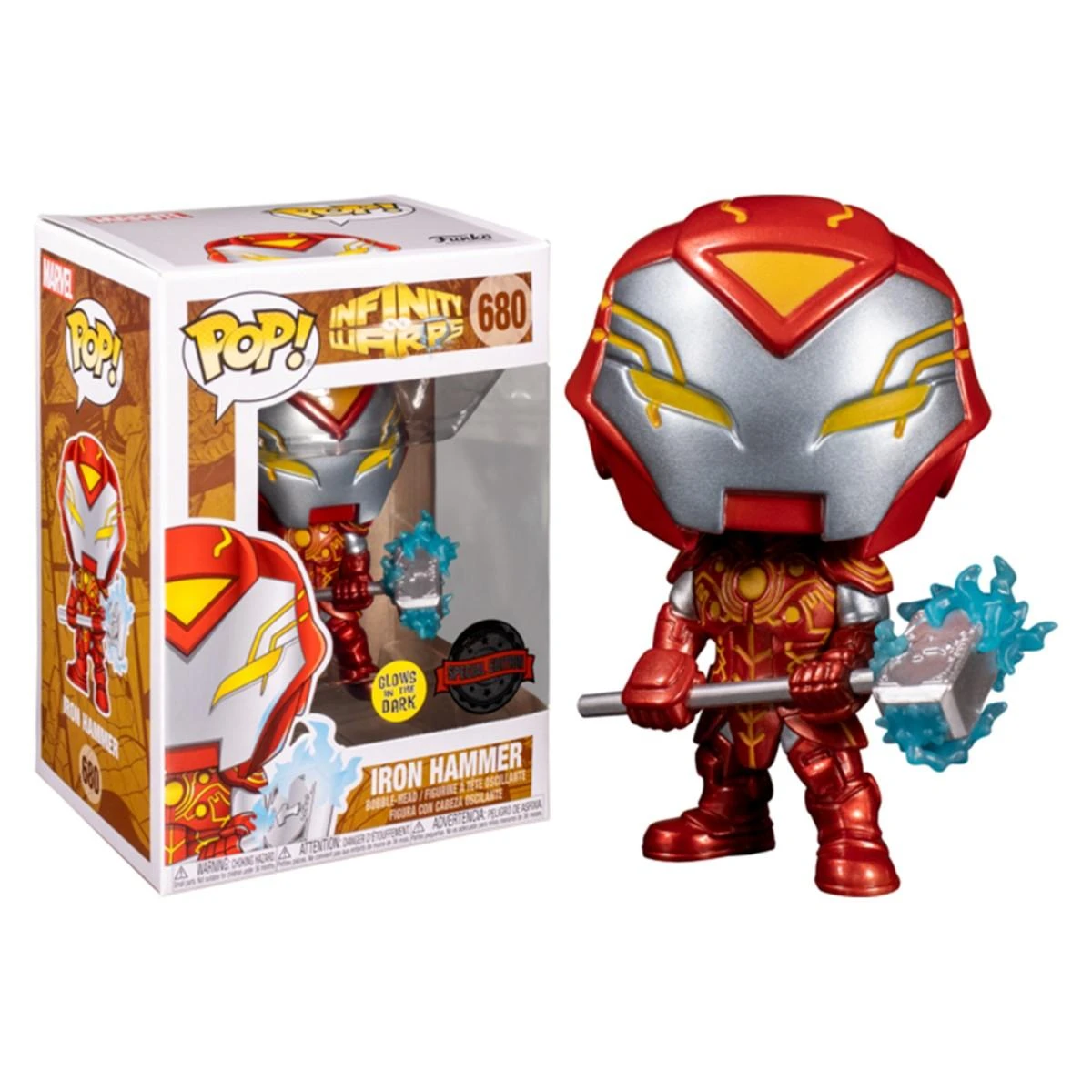 *****FUNKO Marvel Geležinis plaktukas 36965 69657