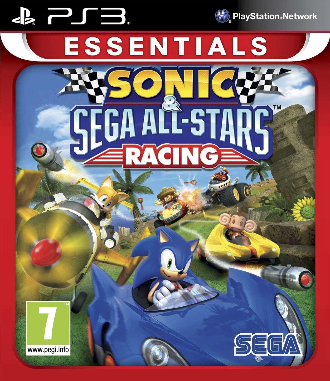 „Sonic &amp; SEGA All-Stars Racing“ („Solus“) (pagrindiniai elementai) – „PlayStation 3“