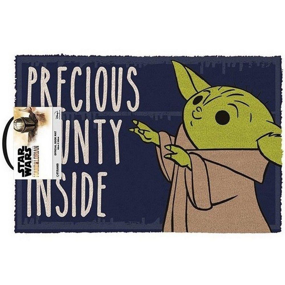 Pyramid Star Wars The Mandalorian Baby Yoda Precious Bounty durų kilimėlis| 60x40cm