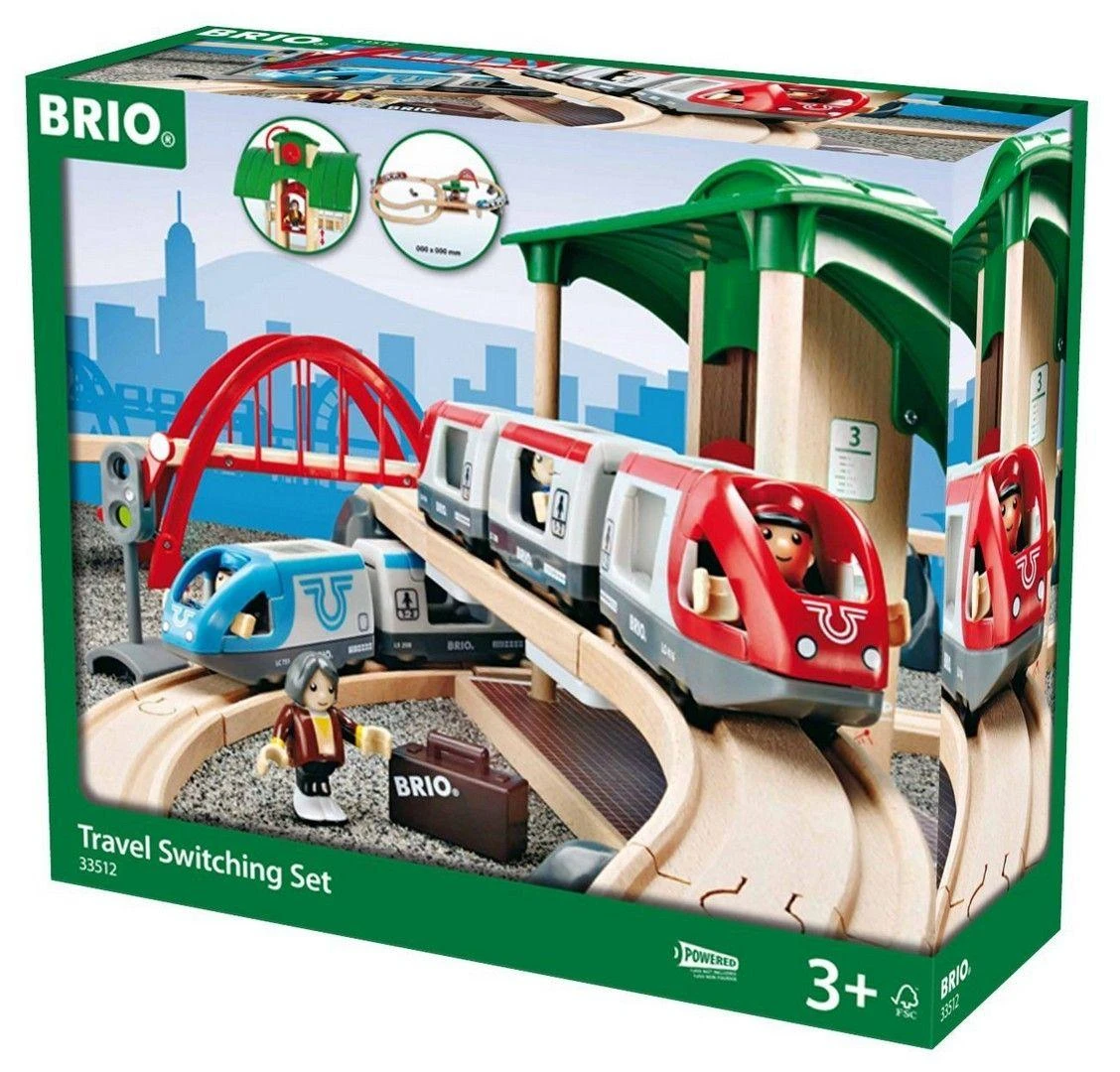 Ieškote BRIO Railway 33512 Traukinių mainų bėgių rinkinio?