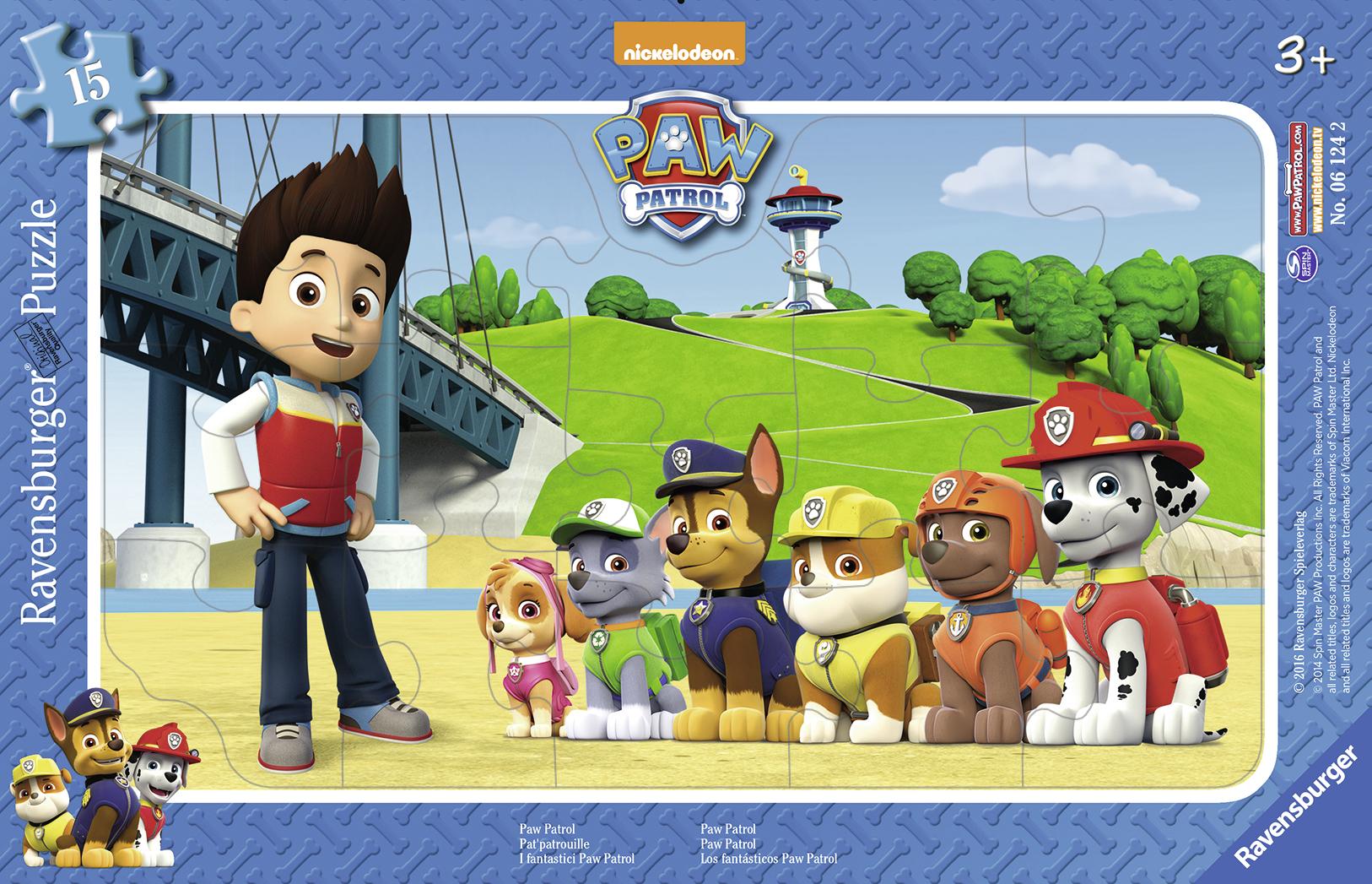 Ravensburger Dėlionė 15 vnt. - Šunyčiai patruliai (PAW Patrol) aprašymas - Prekės nuotrauka