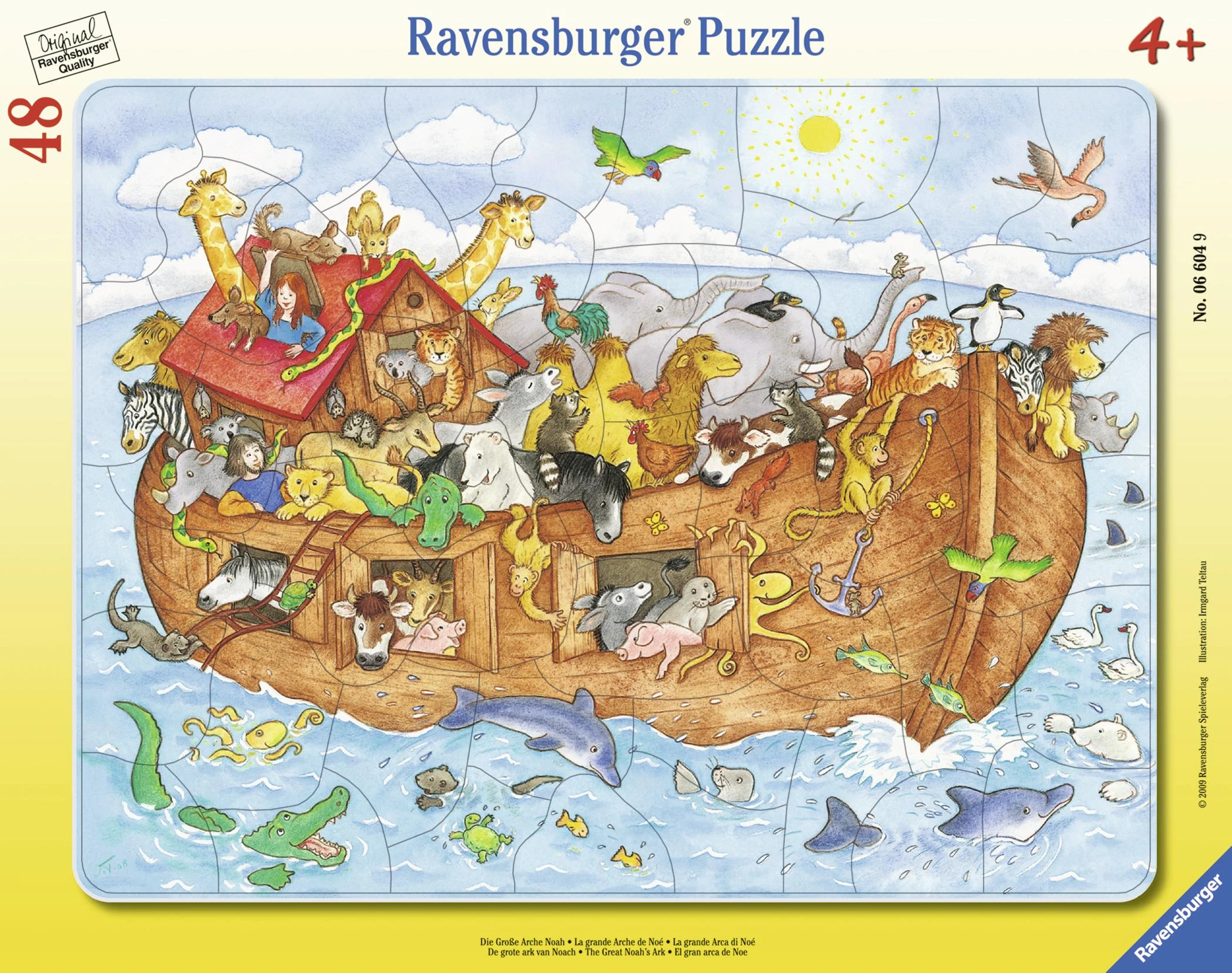 Ravensburger Dėlionė 48 vnt. - Nojaus arka