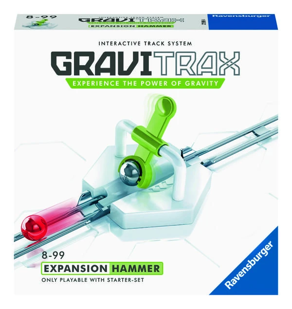 Ravensburger GRAVITRAX takelių sistemos priedų rinkinys Hammer, 27606