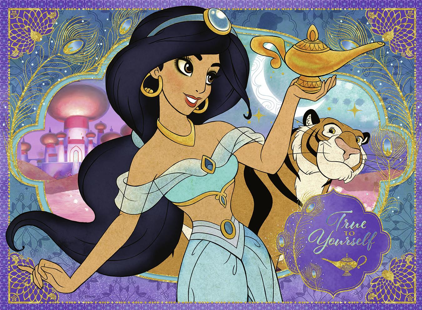 Ravensburger Dėlionė 100 vnt. - Princesė Jasmine aprašymas - Prekės nuotrauka