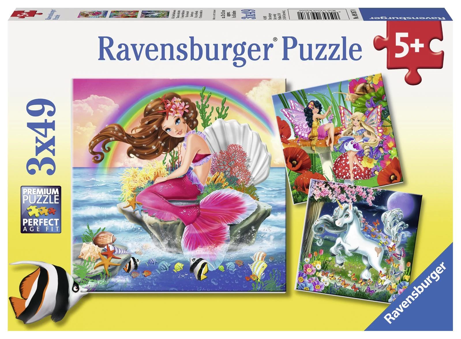 Mythical Creatures Puzzle - Puzzle 3X49 - RAVENSBURGER dėlionė