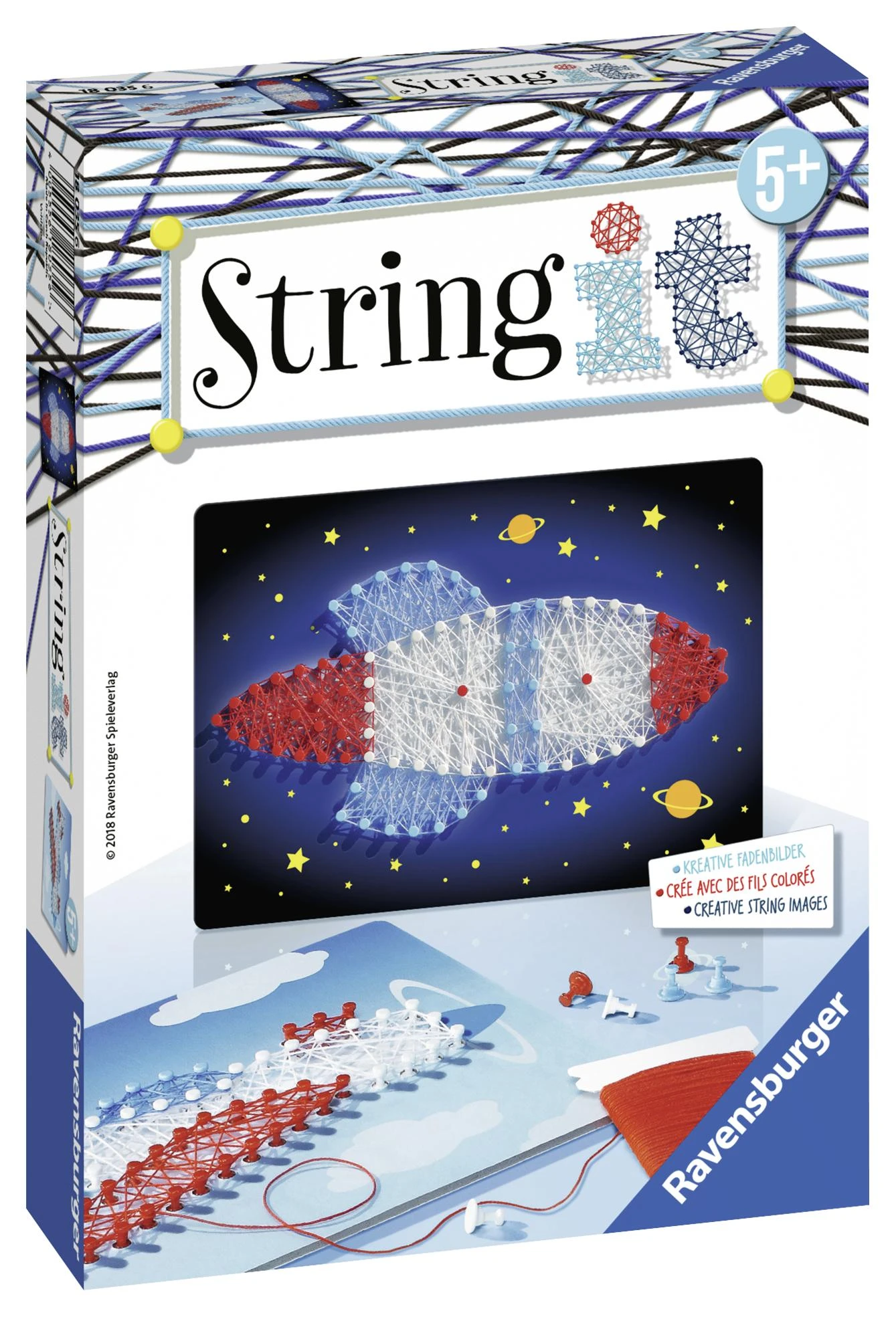 Ravensburger String It Mini – transporto priemonės