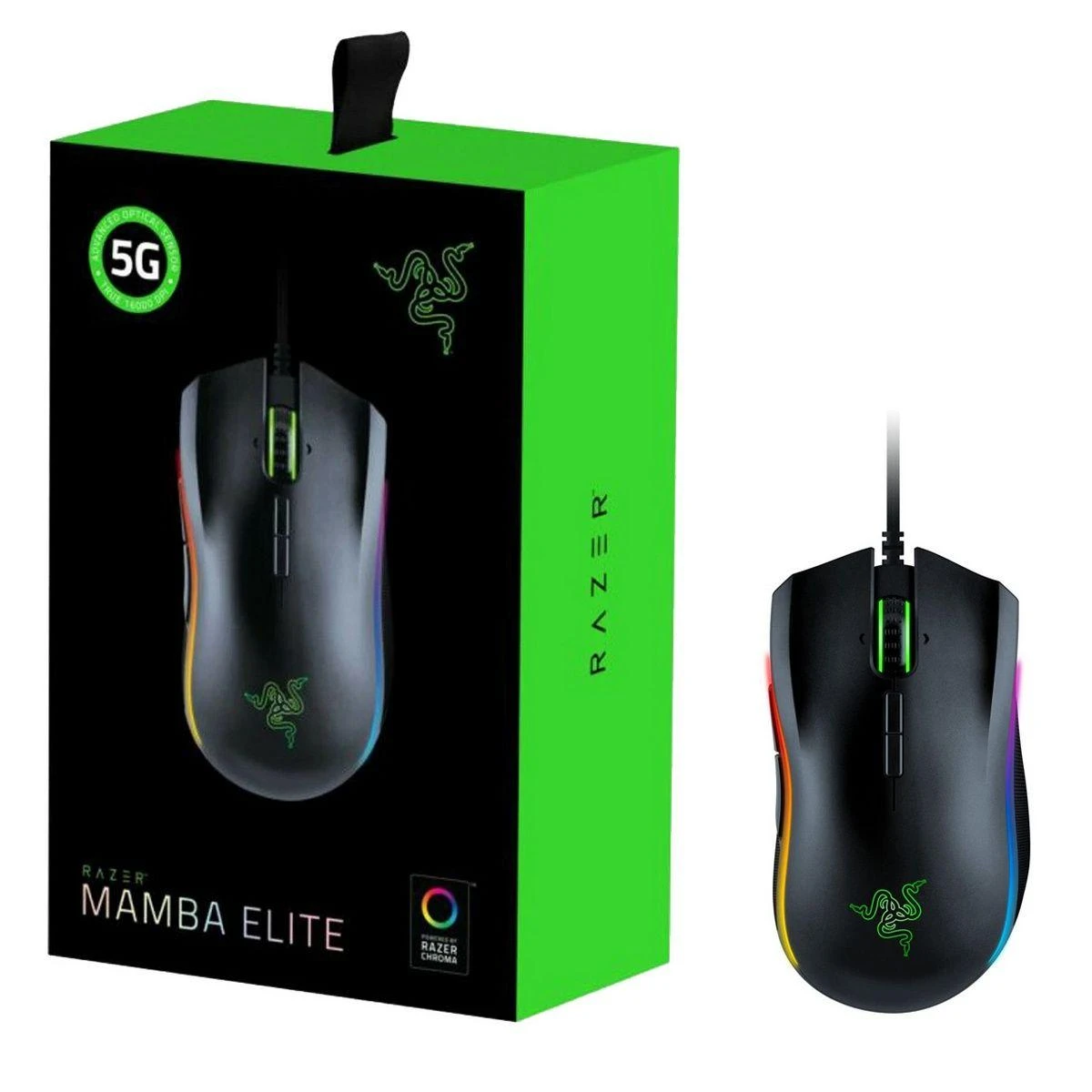 Pelė žaidimams Razer Mamba Elite - Performances Esports  (RZ01-02560100-R3M1)