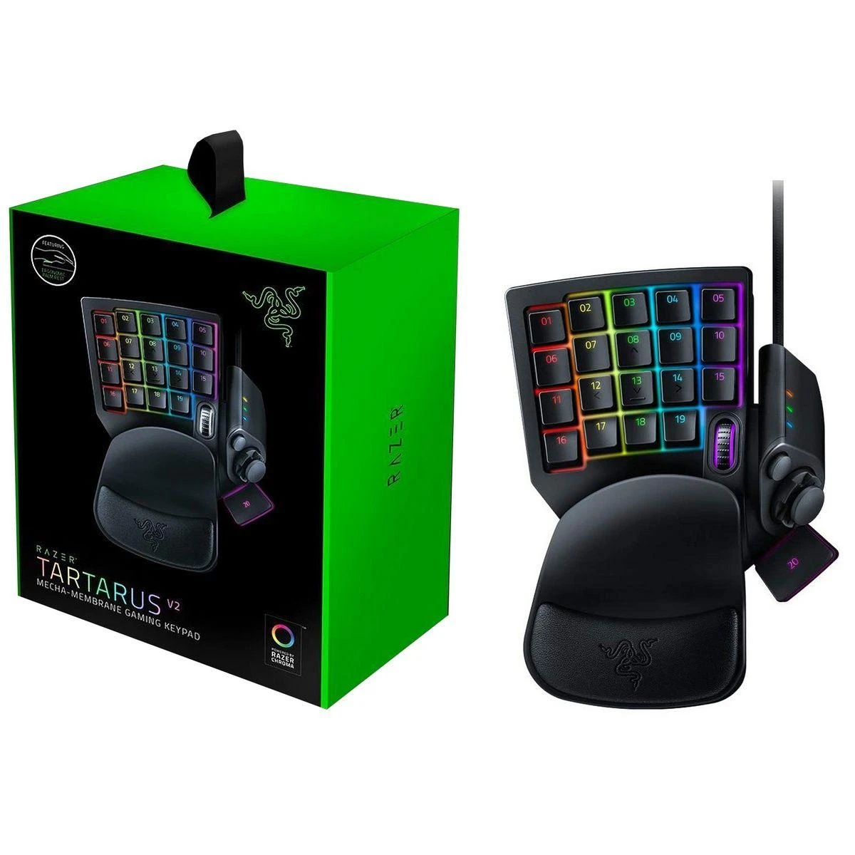 Chroma žaidimų klaviatūra Razer Tartarus V2