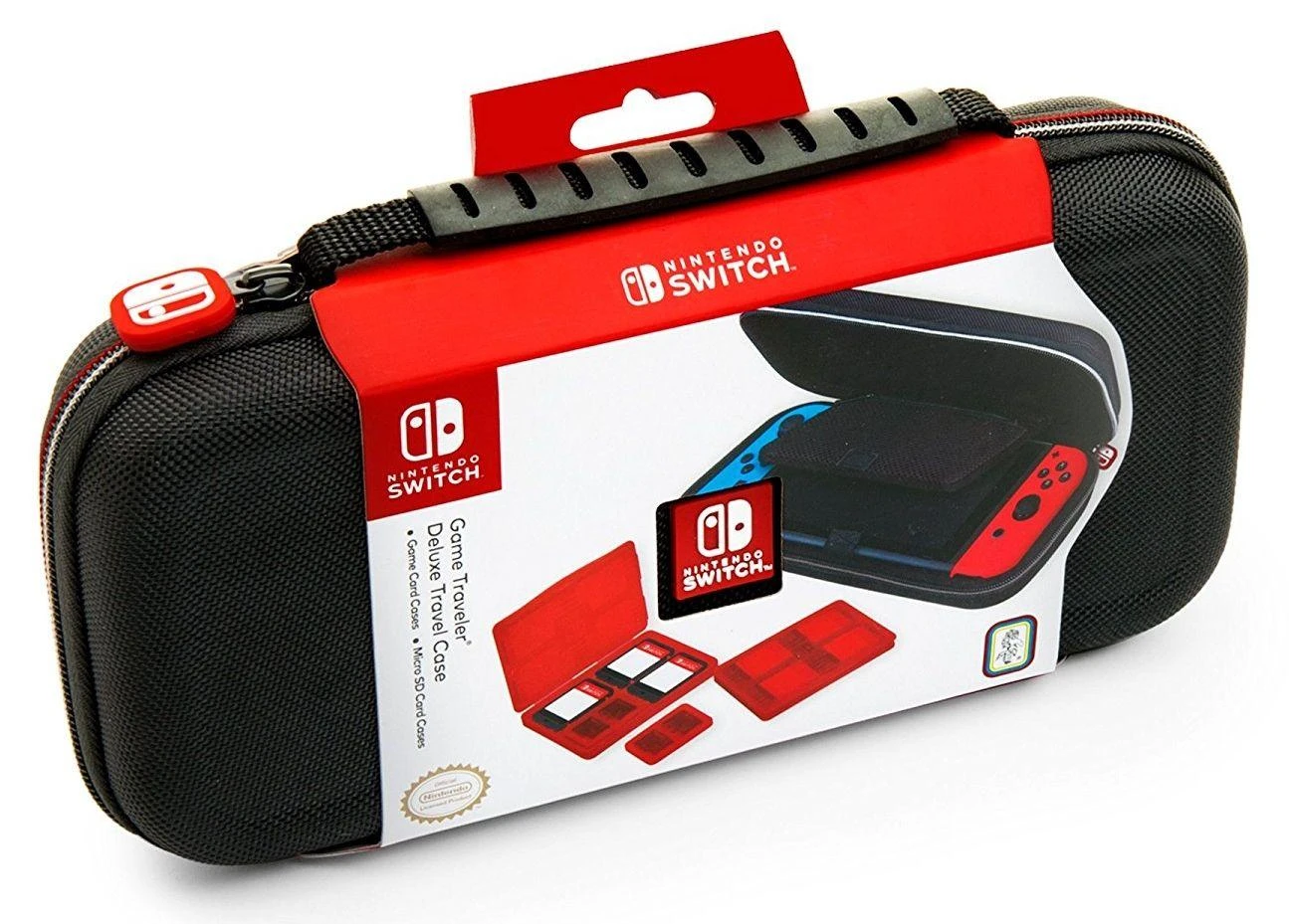 Nintendo Game Traveler Deluxe Travel Case Juodas