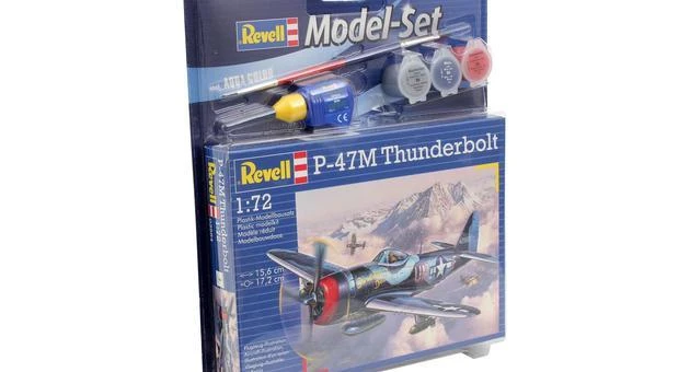 REVELL modelis sudedamas lėktuvas P-47 M Thunderbolt, 63984