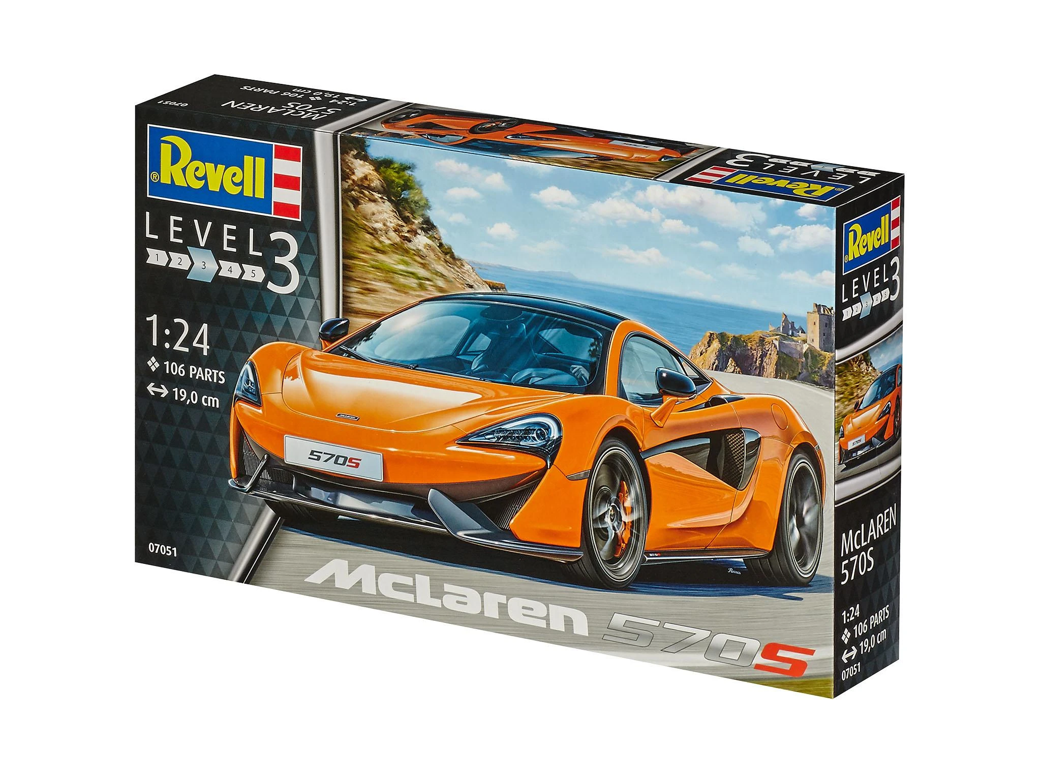 Revell McLaren 570S 1/24 plastikinis surenkamas modelis (07051)