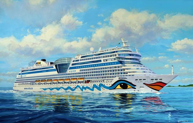 Revell AIDA blu/sol/mar/stella 1/400 plastikinis rinkinys 05230 (63,4 cm)