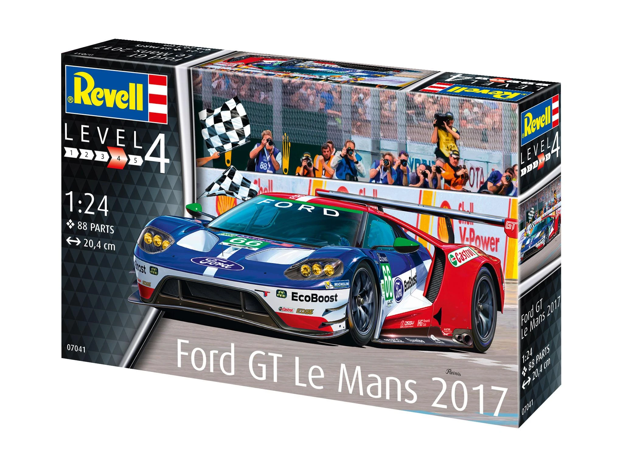 Revell Ford GT Le Mans 2017 1:24 plastikinis surinkimo rinkinys (07041)