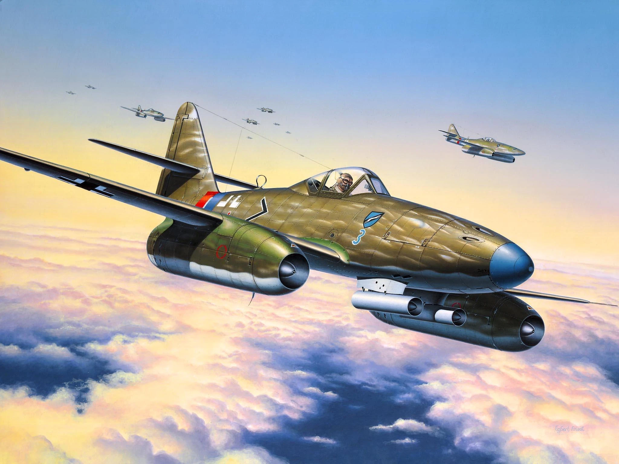 Revell – Messerschmitt Me 262 A-1a, 1/72, 04166