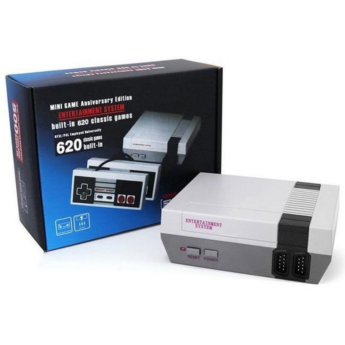 Riff AV620 Retro TV AV analoginė žaidimų konsolė su dviem valdikliais su 620 integruotų žaidimų