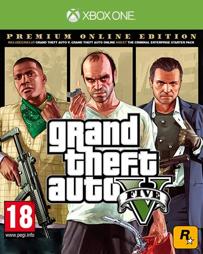 Rockstar Grand Theft Auto V (GTA 5) Premium Edition