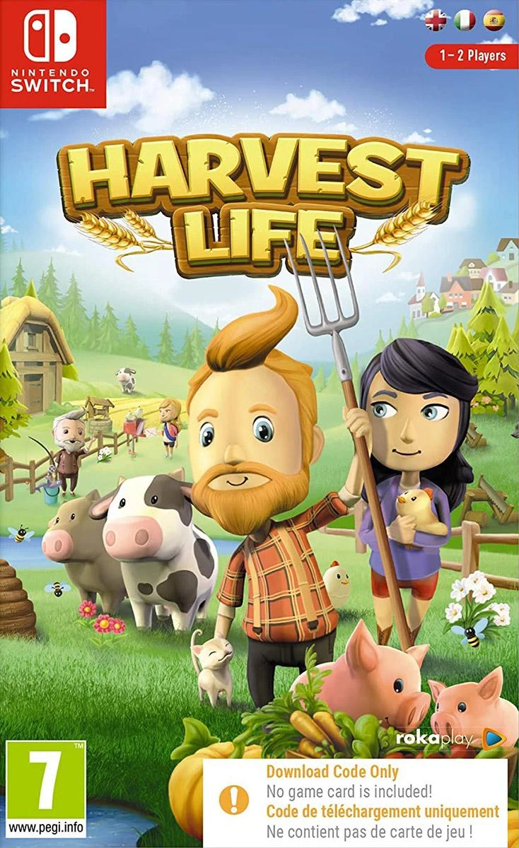 „Harvest Life“ (kodas dėžutėje) – „Nintendo Switch“