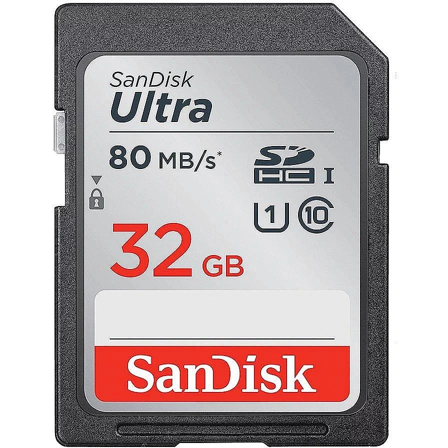 SANDISK Ultra 32GB SDHC atminties kortelė 120MB/s