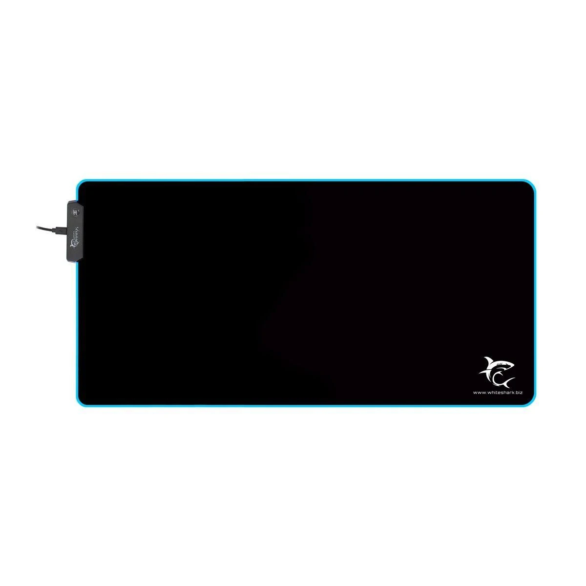 Pelės kilimėlis žaidimams su RGB pašvietimu White Shark Luminous XL, 800x350x3mm
