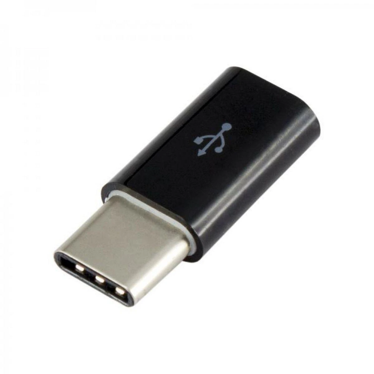 Sbox Technology Sbox Micro USB 2.0 F. -> TYPE C M. Juodas AD.USB-C B