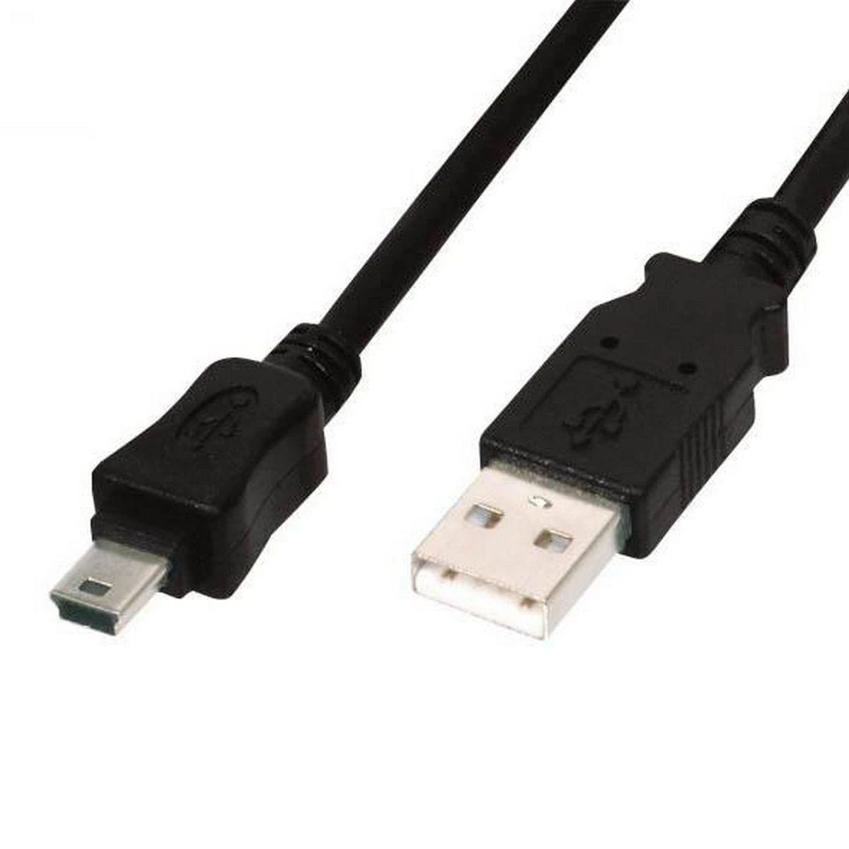 Assmann Electronic ASSMANN USB 2.0 prijungimo kabelis tipas A - mini B 5pin M/M 1.8m USB 2.0 atitinka UL bl