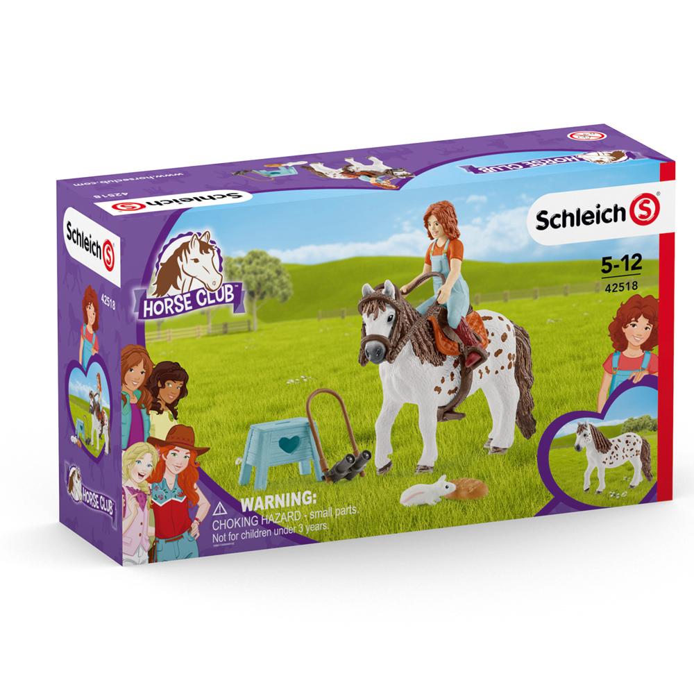 SCHLEICH „Arklių klubo“ Rinkinys - Raitelė Mia