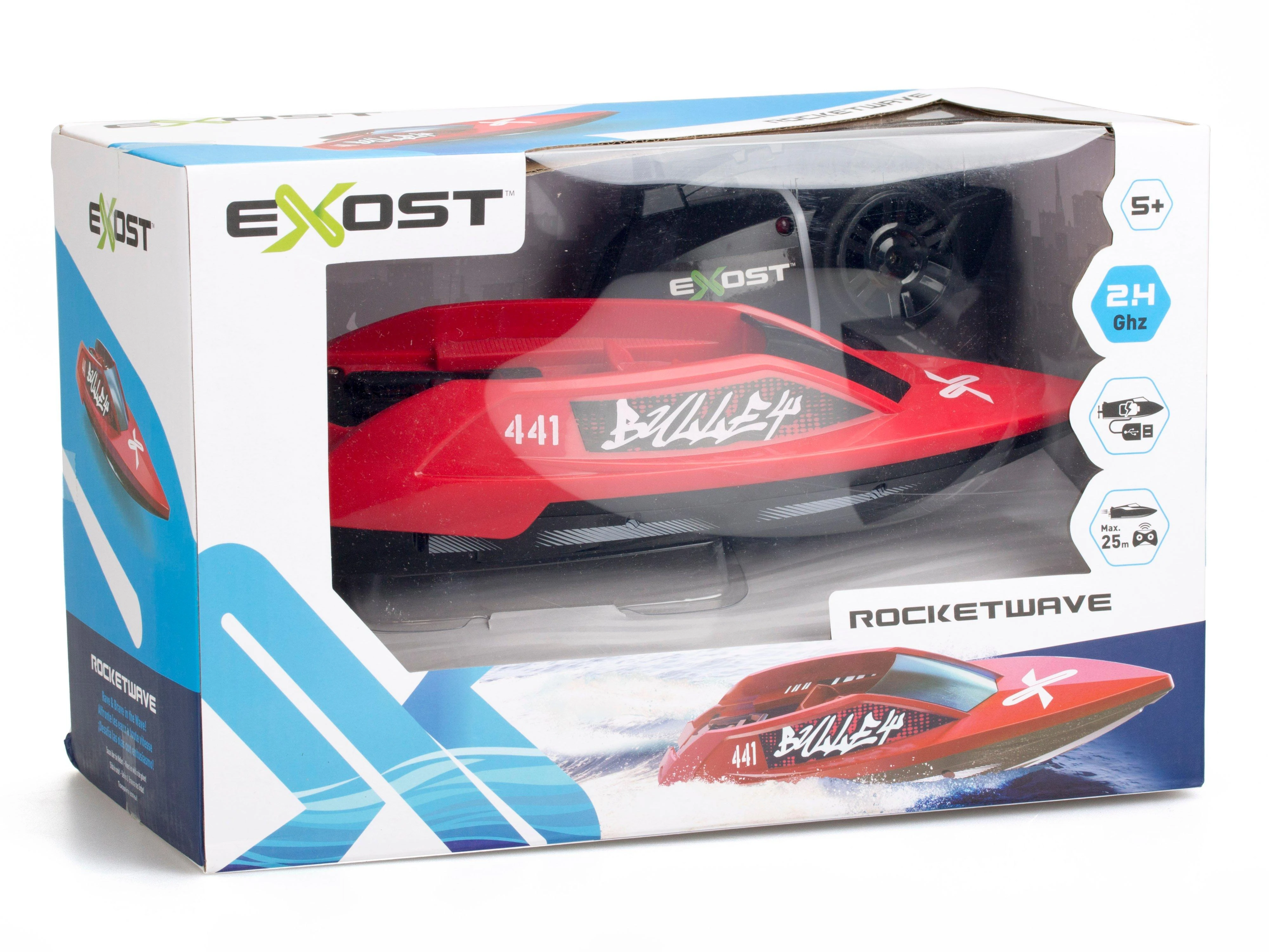 Radio Elkor SILVERLIT EXOST Radio valdoma valtis Rocketwave, mastelis 1:37