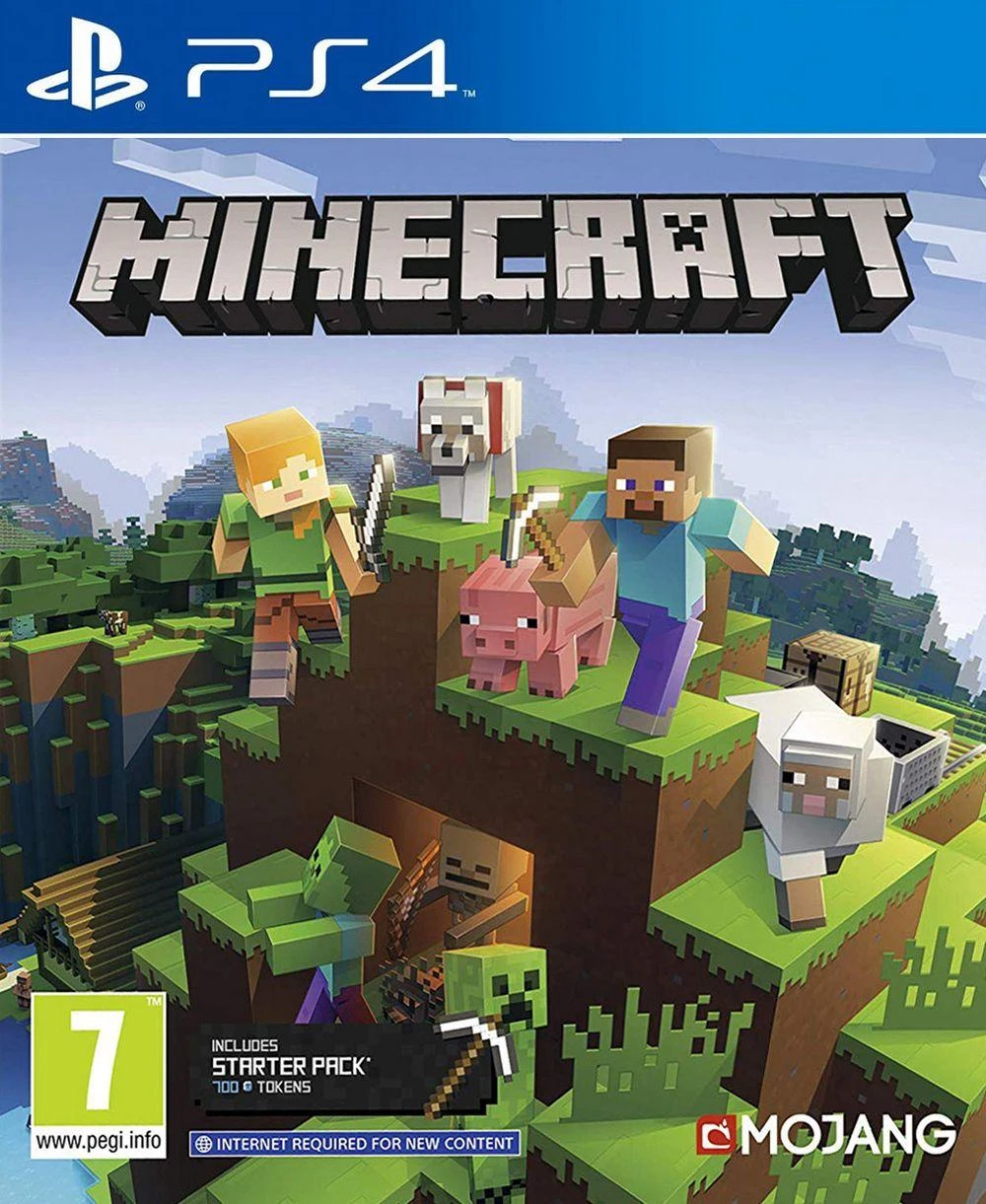 Playstation „Microsoft PS4 Minecraft“ pradedančiųjų kolekcija