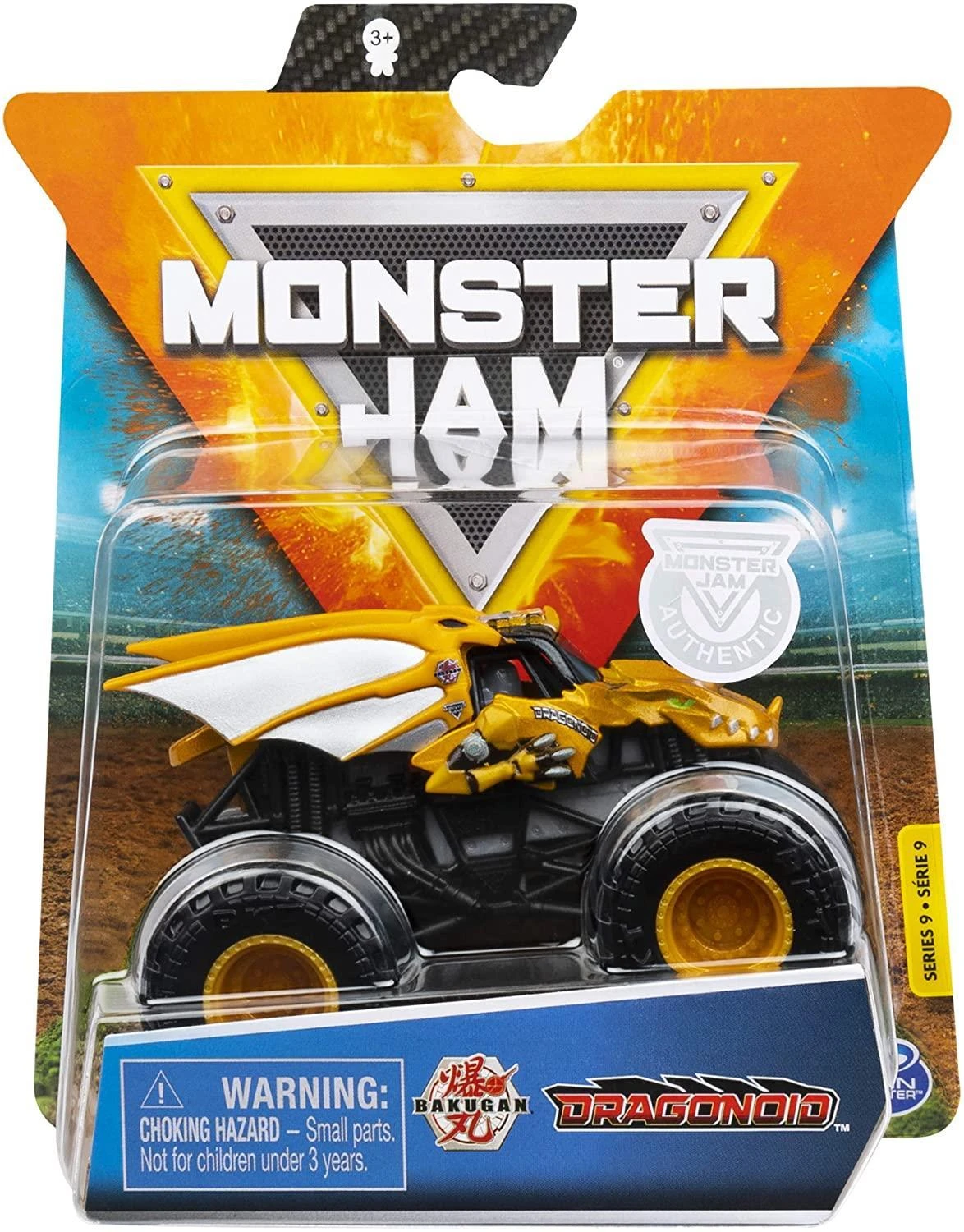 MONSTER JAM visureigis 1:64, 1 vnt.