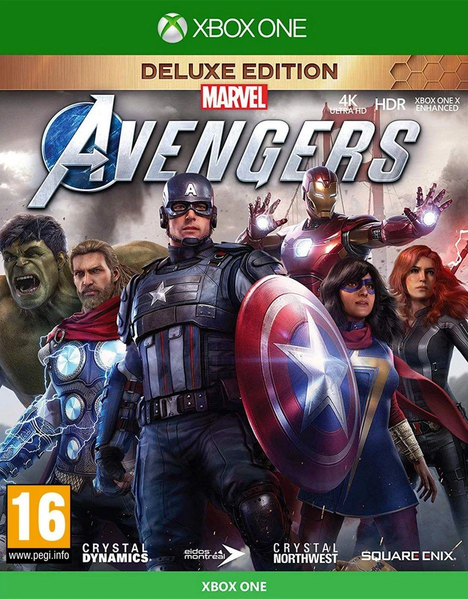 „Square Enix Marvel's Avengers Deluxe Edition“ „XBOX One“ konsolei