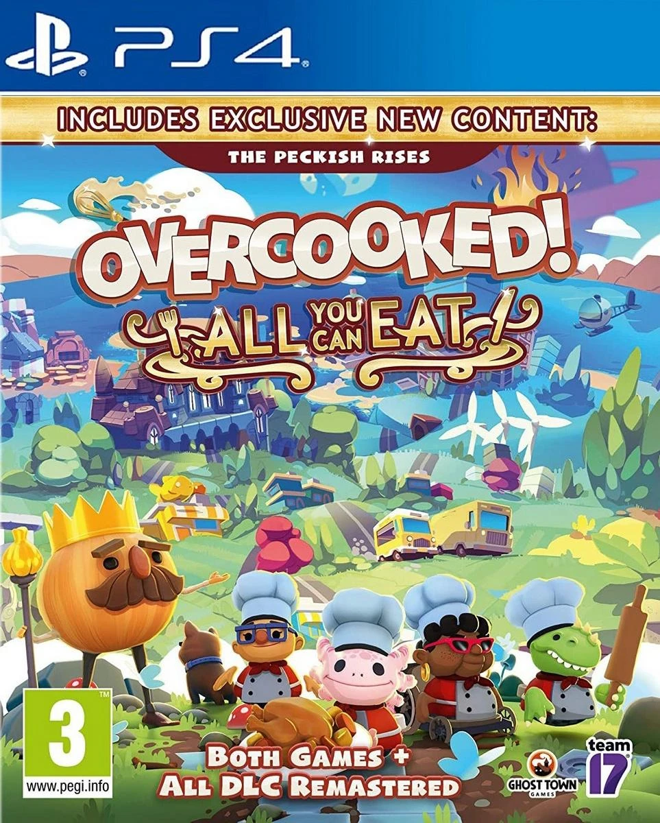 „Team17 Overcooked: Eat All You Can Eat“ PS4