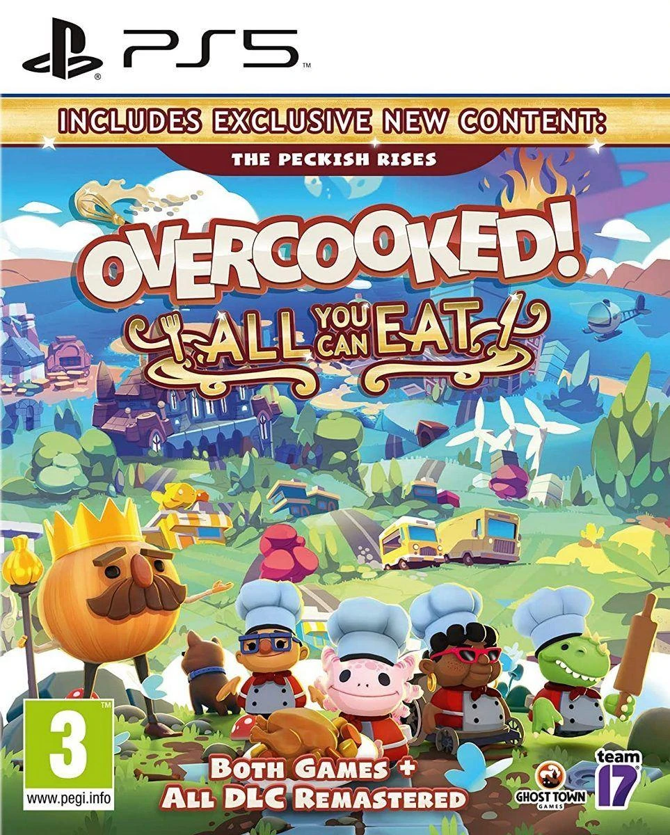 Team17 Overcooked: Viskas, ką galite valgyti PS5