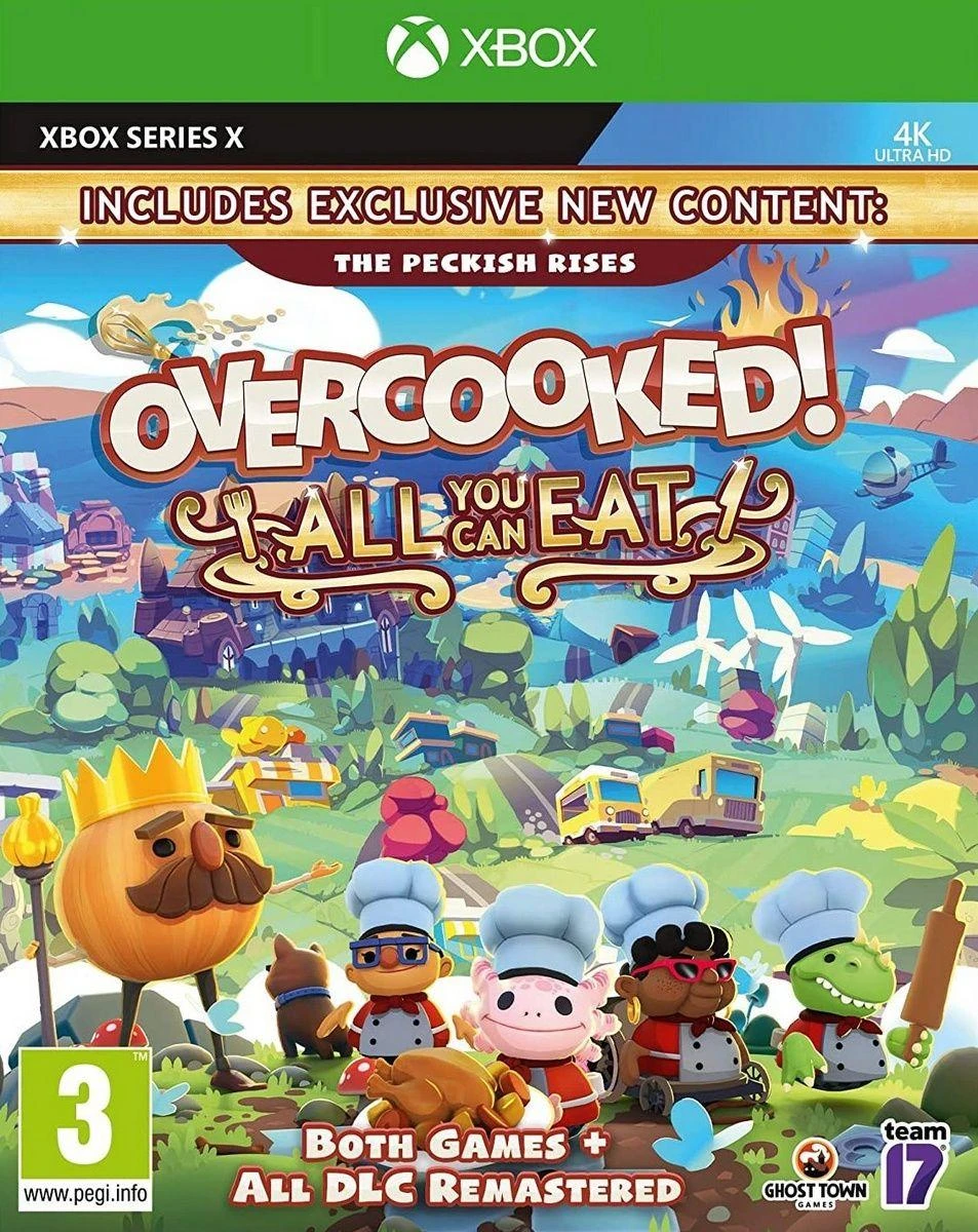 „Team17 Overcooked: Eat All You Can Eat“ „XBOX Series X“