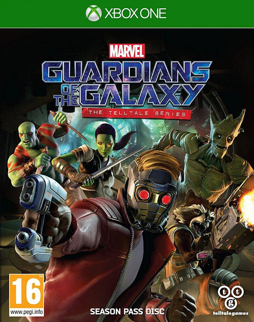 Telltale Games „Marvel“ galaktikos sergėtojai: „The Telltale“ serija – „XBOX One“.