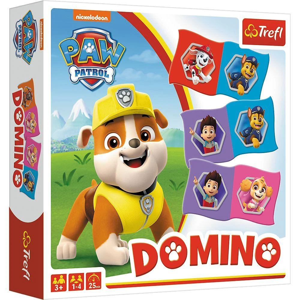 Trefl Domino žaidimas "Šuniukas-patrulis“