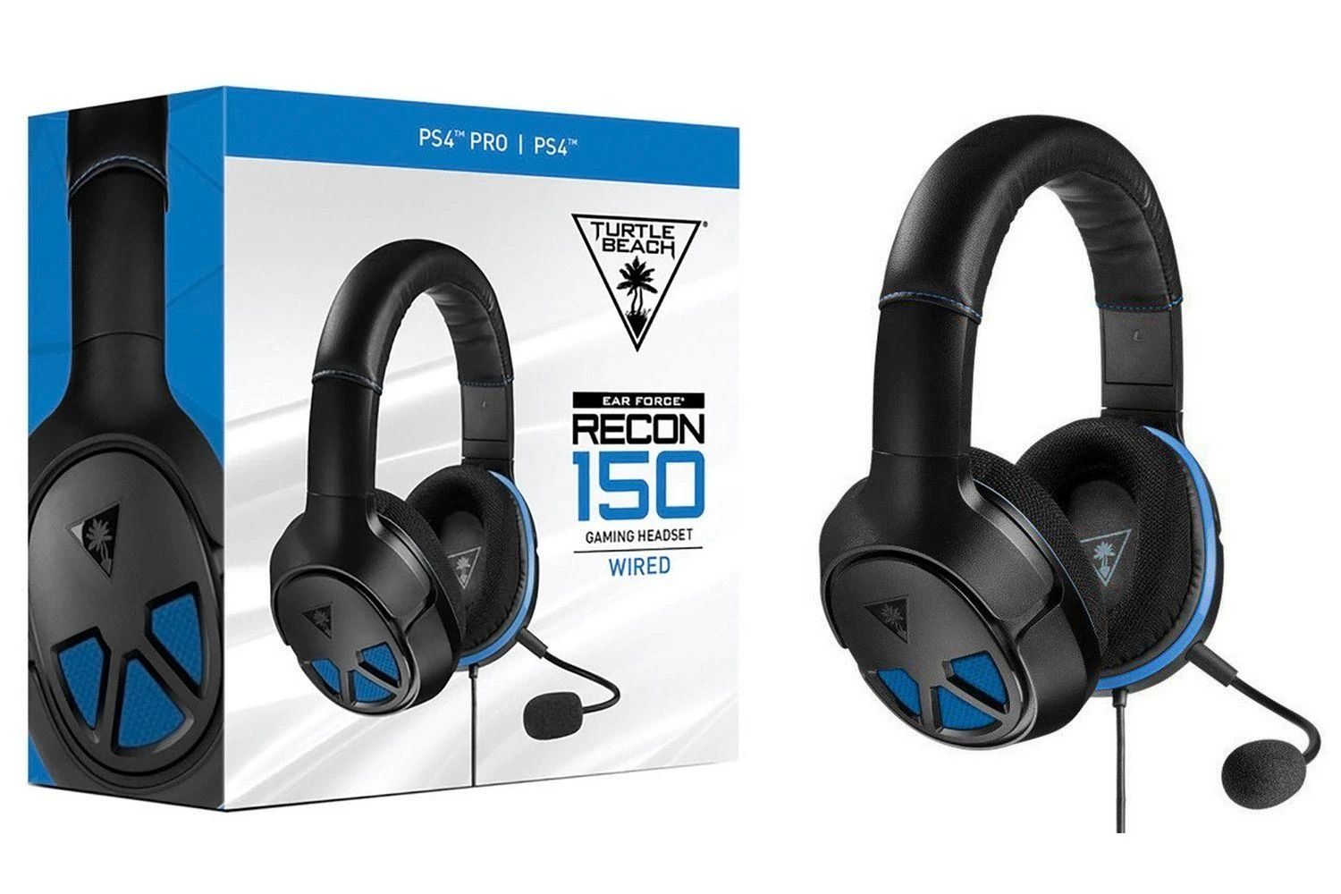 Turtle Beach RECON 150 laidinės ausinės PS4/PC| 3.5mm