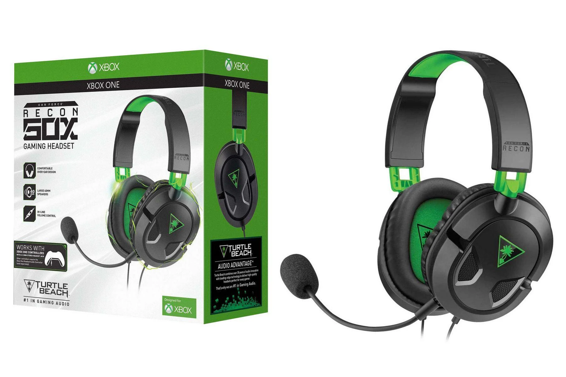Turtle Beach Recon 50X laidinės ausinės | 3.5mm