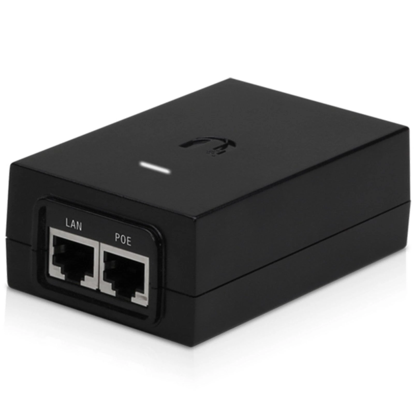 Ubiquiti PoE adapteris 48V su LAN ir PoE jungtimis