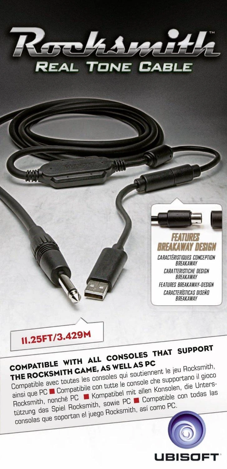Ubisoft Rocksmith Real Tone Cable (PC DVD)
