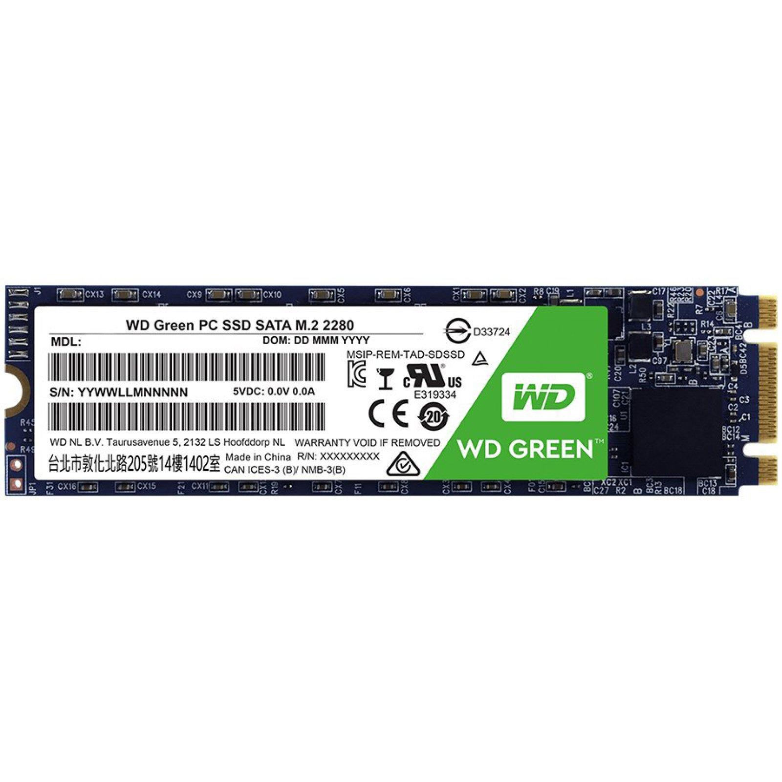 Western Digital SanDisk Drive WD Žalias WDS240G2G0B (240 GB , M.2, SATA III)