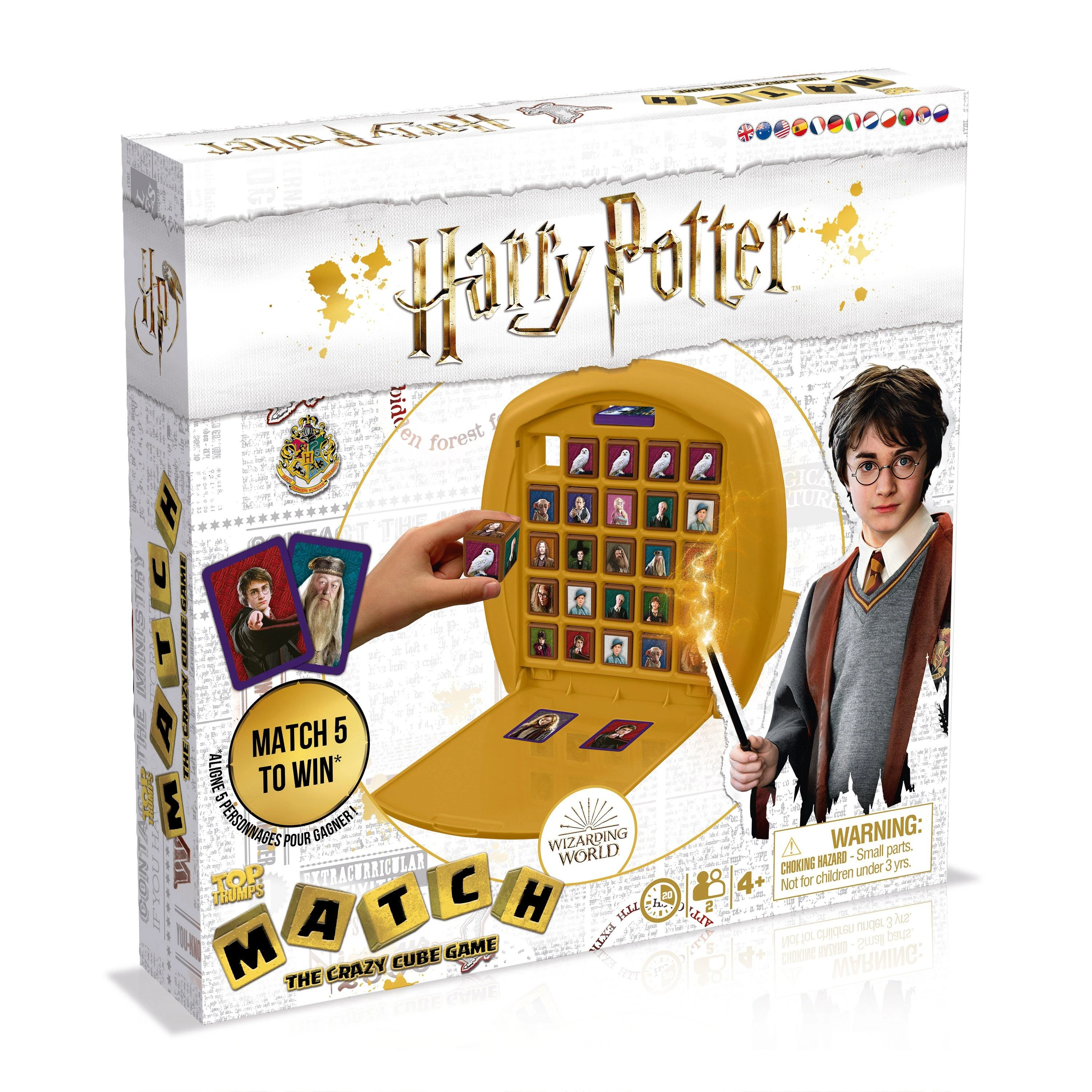 Winning Moves HARRY POTTER Žaidimas Top Trumps Match