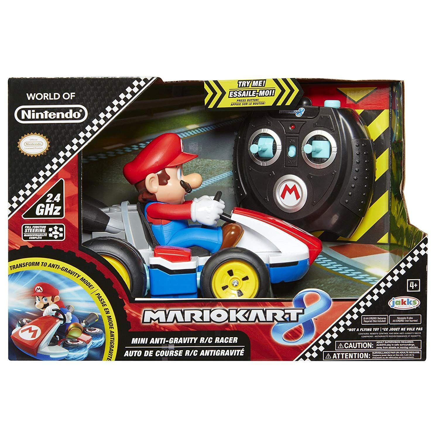 Jakks Pacific „Nintendo“ pasaulis – mini nuotoliniu būdu valdomi lenktyniniai automobiliai – „Super Mario Bros.“ (02497-PKC1-4L)