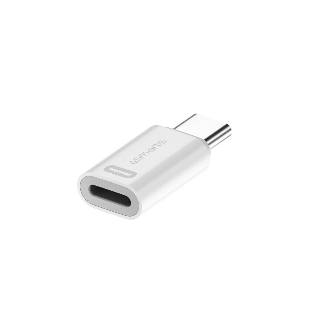 4smarts „Lightning“ į USB-C PD 27 W adapterių rinkinys, 2 vnt., be OTG ir audio funkcijos