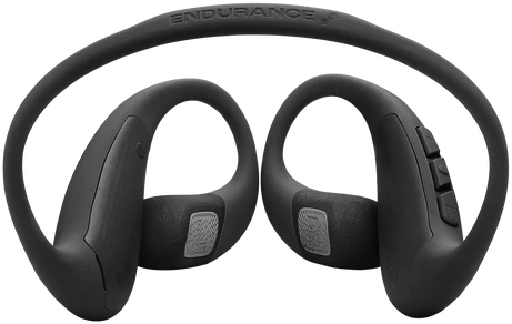 Belaidės ausinės JBL Endurance Pace, juodos spalvos