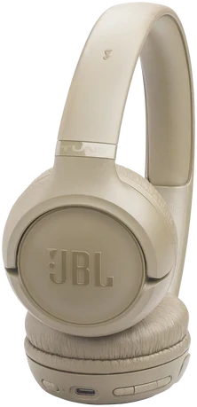 Belaidės ausinės JBL Tune 530BT, kreminės spalvos