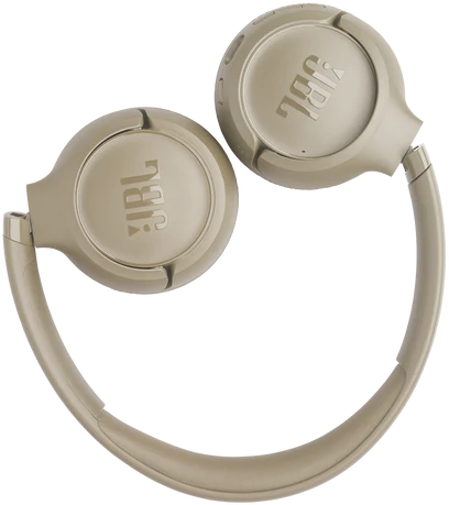Belaidės ausinės JBL Tune 530BT, kreminės spalvos