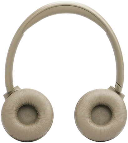 Belaidės ausinės JBL Tune 530BT, kreminės spalvos