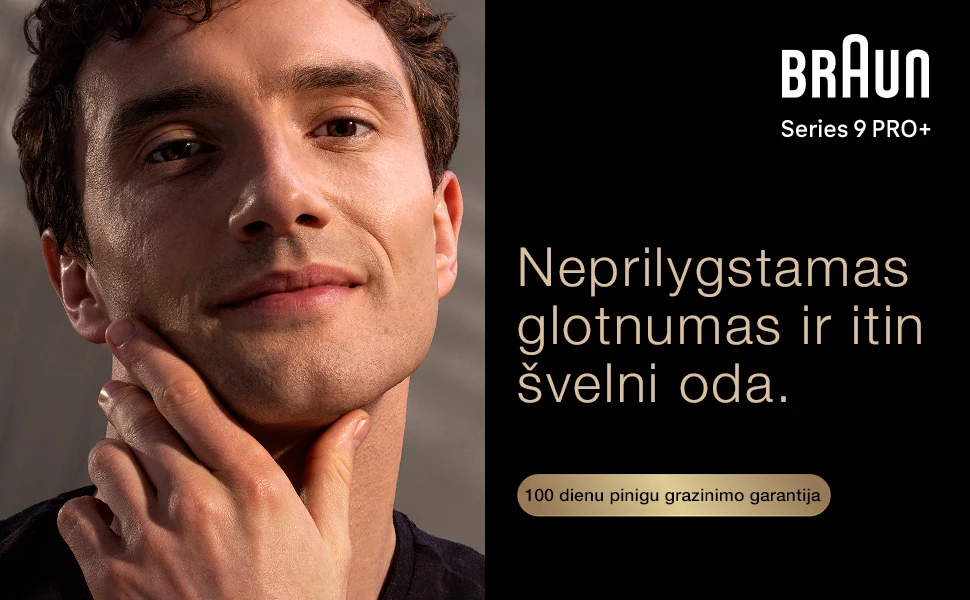 Barzdaskutė BRAUN Series 9 Pro+ 9525S aprašymas - Prekės nuotrauka