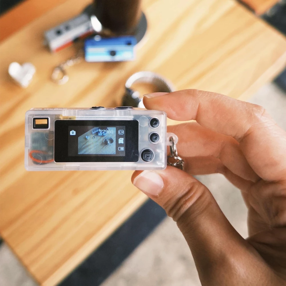 Kodak CHARMERA skaitmeninis fotoaparatas-raktų pakabukas, 6 dėžutės su atsitiktiniu variantu