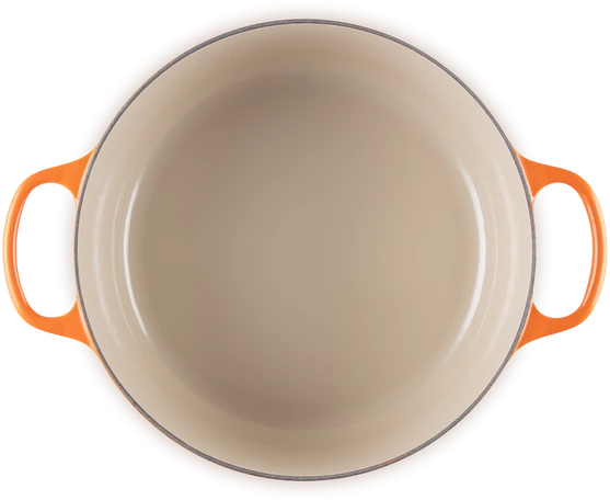 Le Creuset Signature Casserole apvalus puodas, 26 cm | spalva: oranžinė